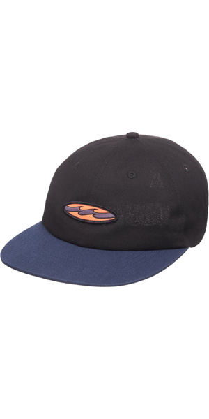 2026 Billabong Mens Burleigh Snapback Cap EBYHA00170 - Black